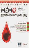 couverture du livre : Mémo transfusion sanguine