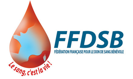 Logo de la FÃ©dÃ©ration FranÃ§aise des Donneurs de Sang BÃ©nÃ©voles (FFDSB)